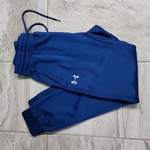 Mens royal blue UA Coldgear joggers